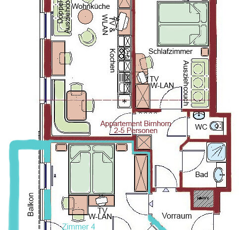 Appartement Birnhorn